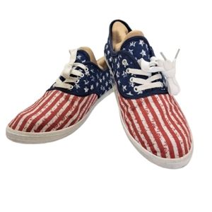 Capelli Women's Sneakers With U.S Flag Print‎ Size 11